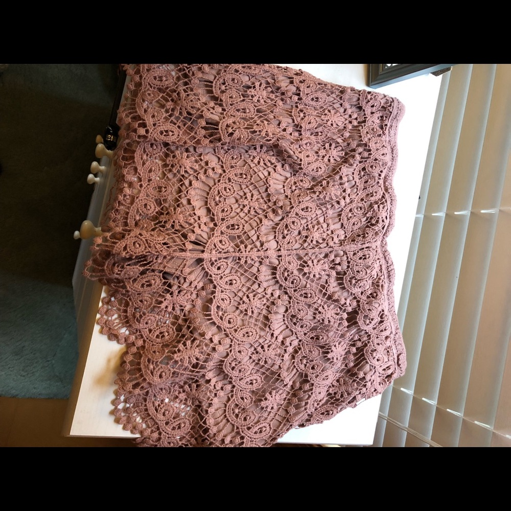 Lace shorts